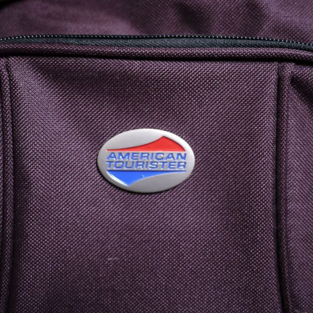 AMERICAN TOURISTER Advanta Burgundy Nylon Shoulder Strap Carry-On Duffle Bag 15